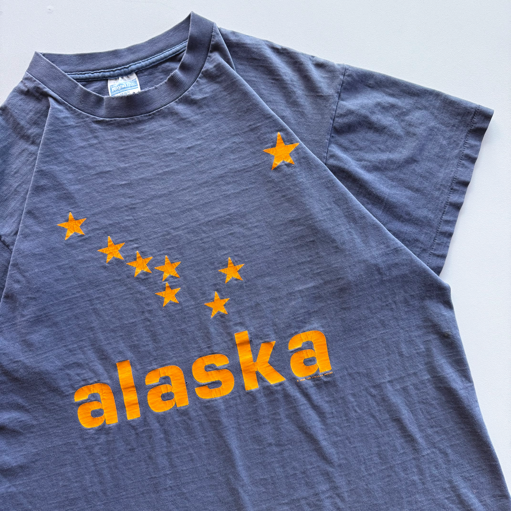 Vintage 1988 Alaska State Flag Star Tee
