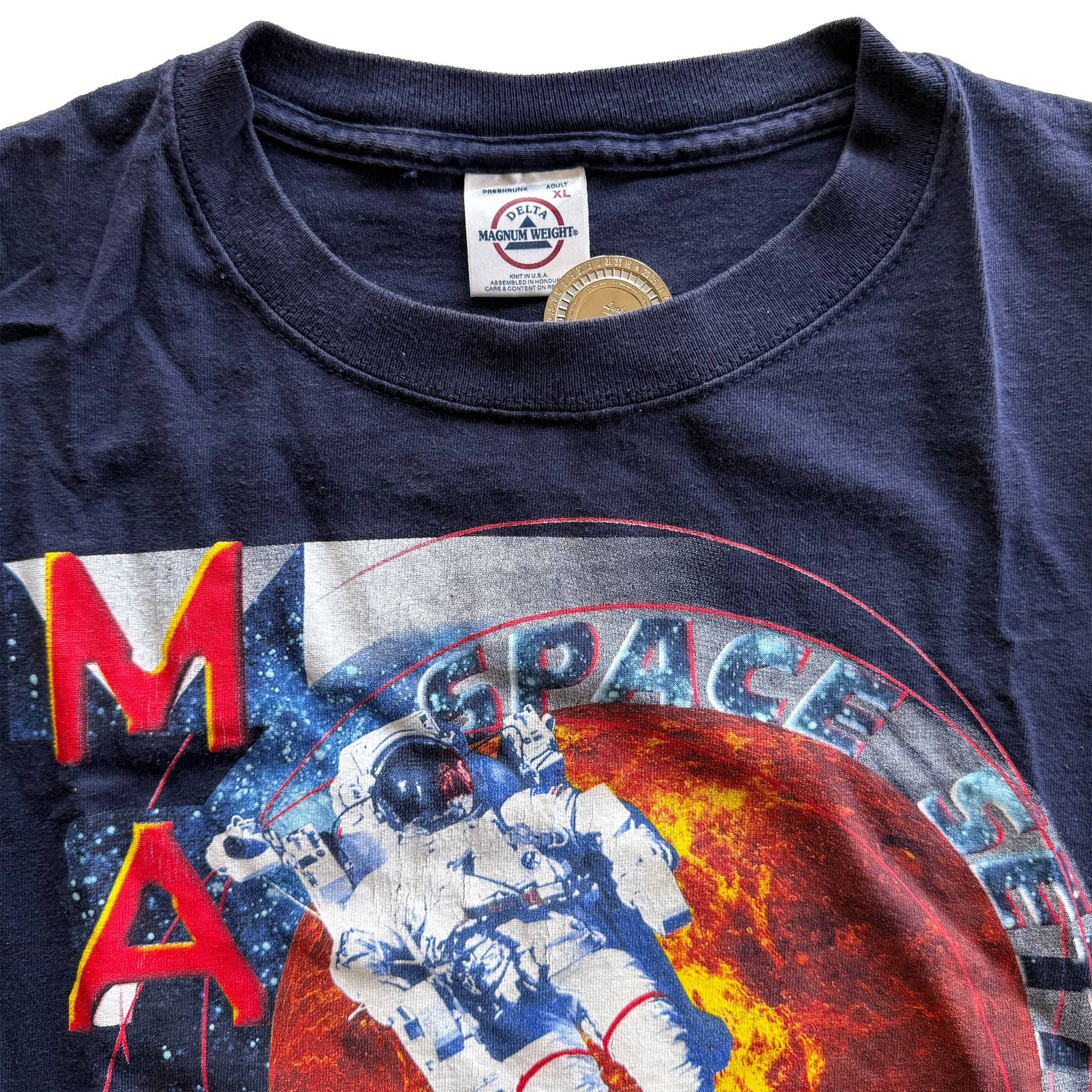 Vintage 2001 NASA Mars Design Competition Tee