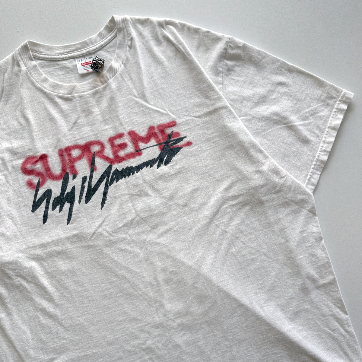 Supreme × Yohji Yamamoto FW20 Logo Tee