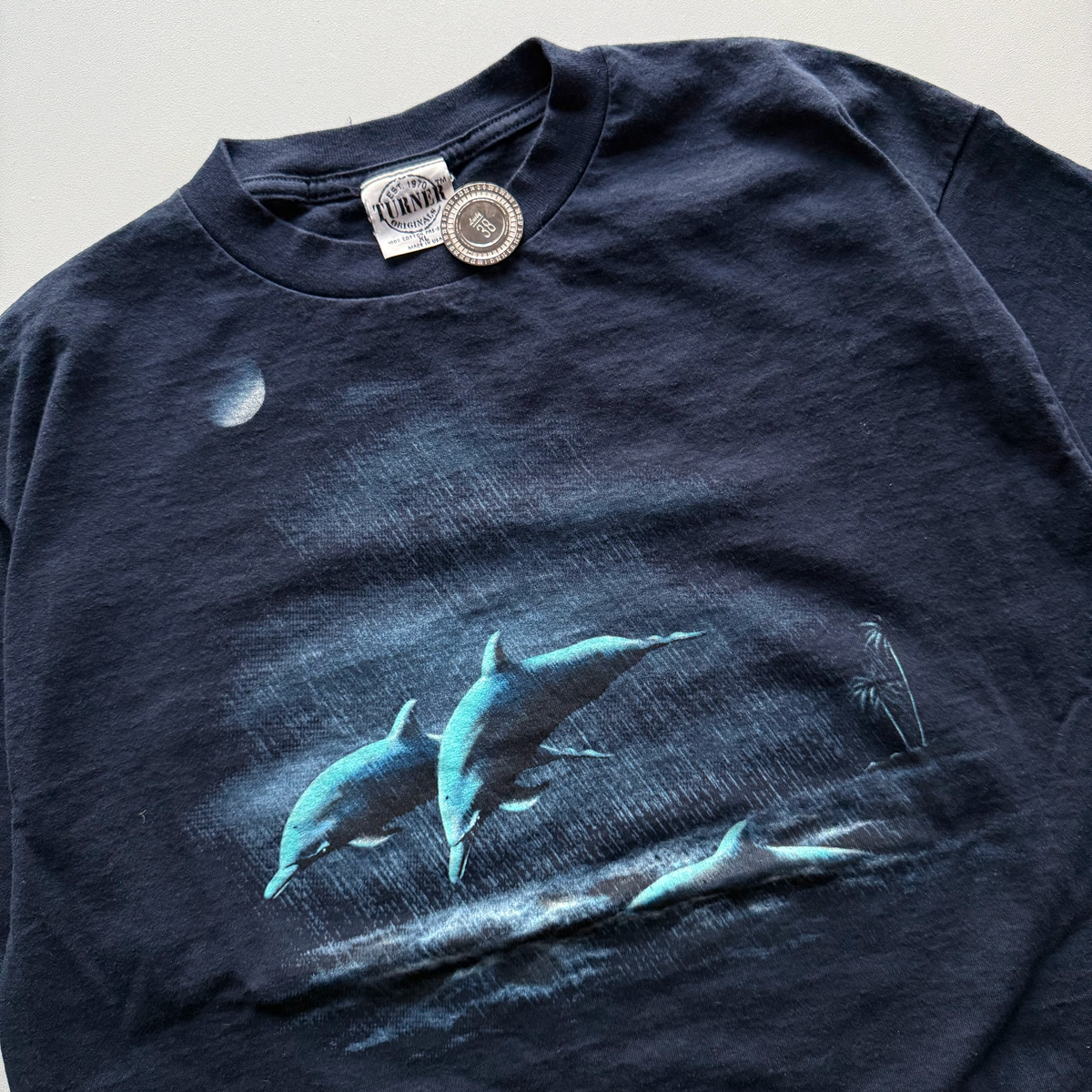 Vintage 1990s Dolphin Tee