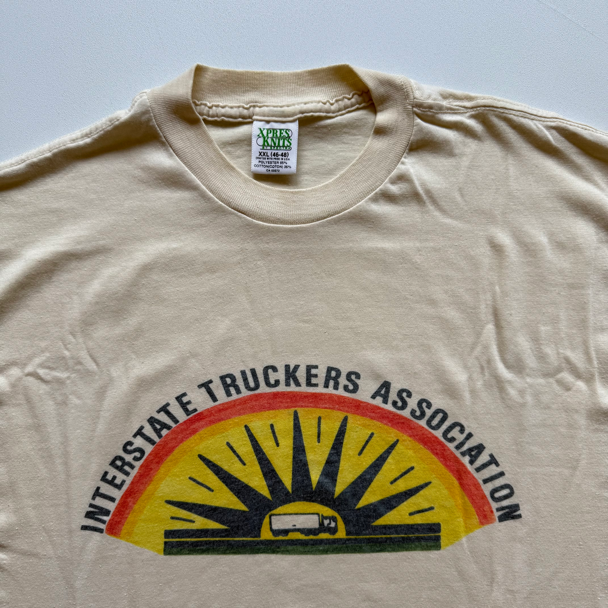 Vintage 1990s Interstate Truckers Association Tee