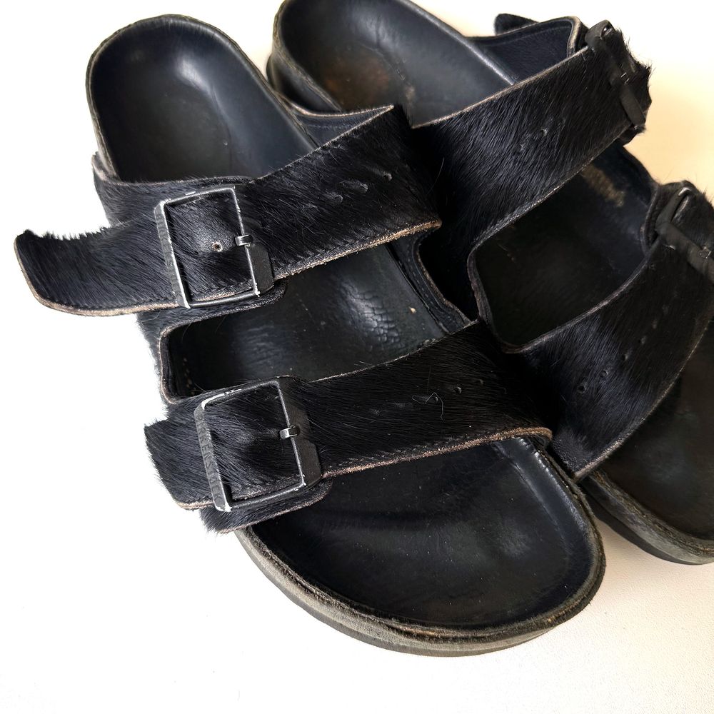 Rick Owens x Birkenstock 2018 Ponyhair Arizona Sandal