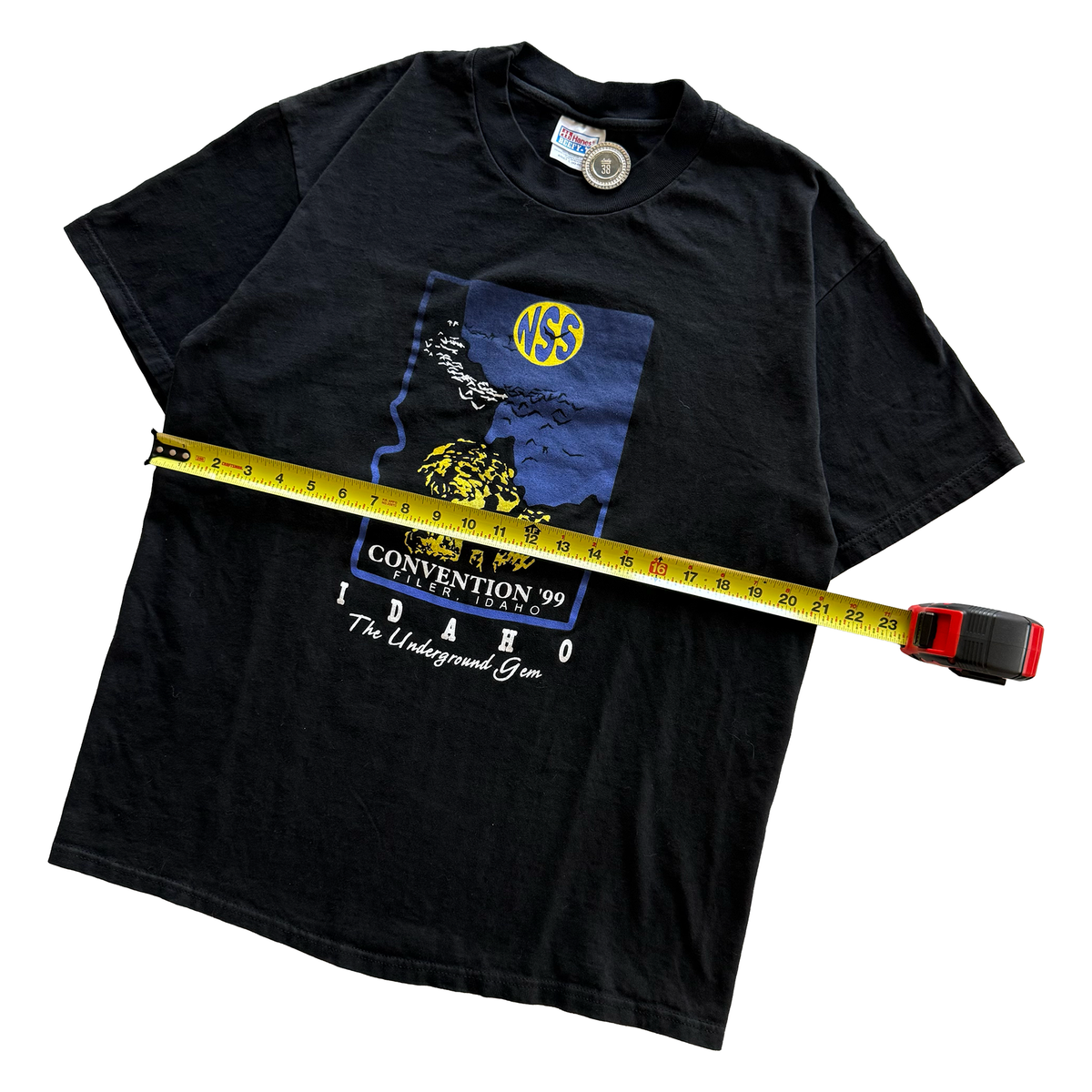 Vintage 1999 National Speleological Society Caves Tee