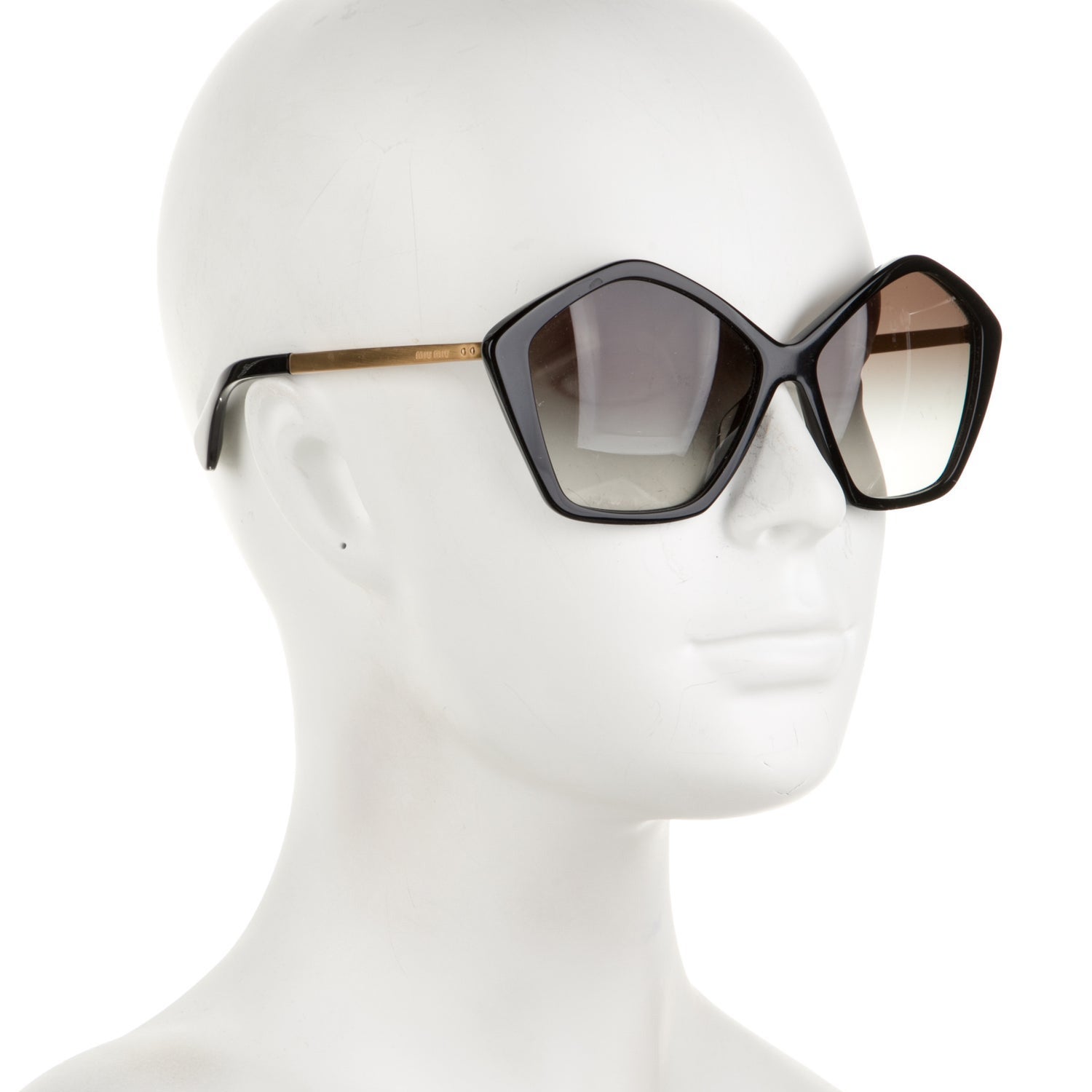 Miu Miu Vintage Pentagon Sunglasses (SMU11N)