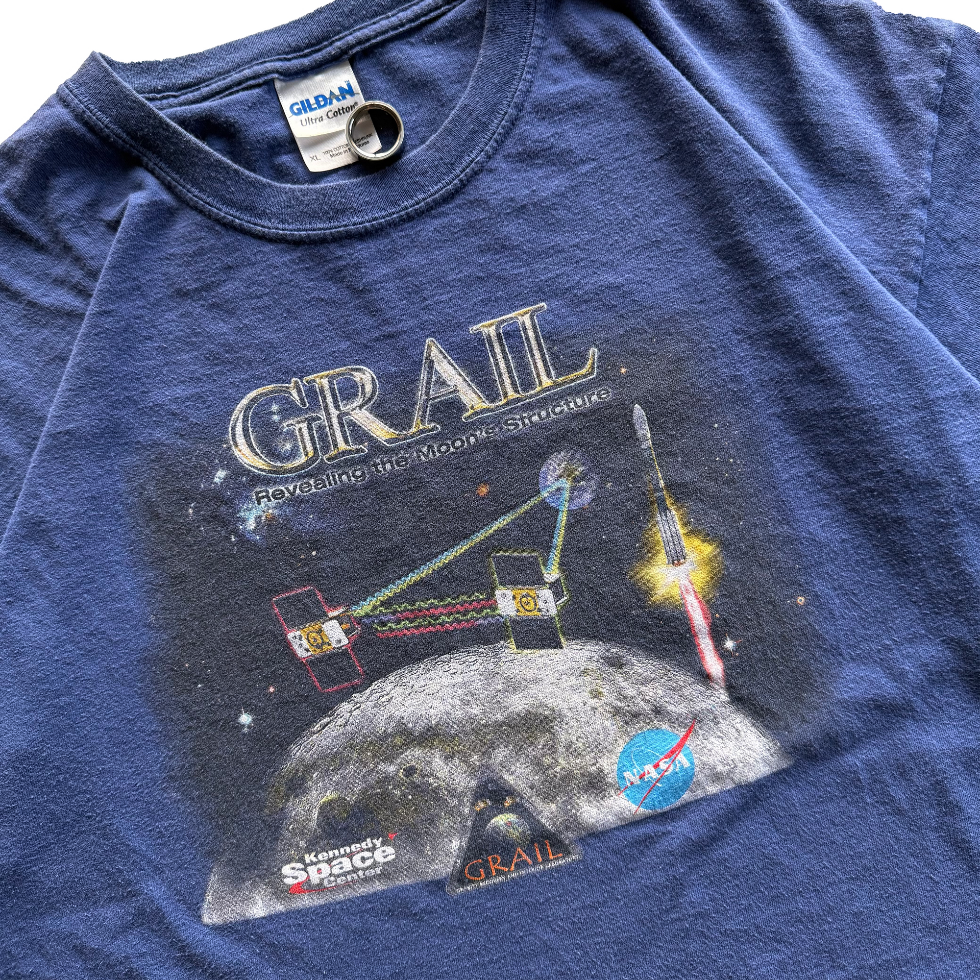 Vintage 2011 NASA Lunar GRAIL Tee