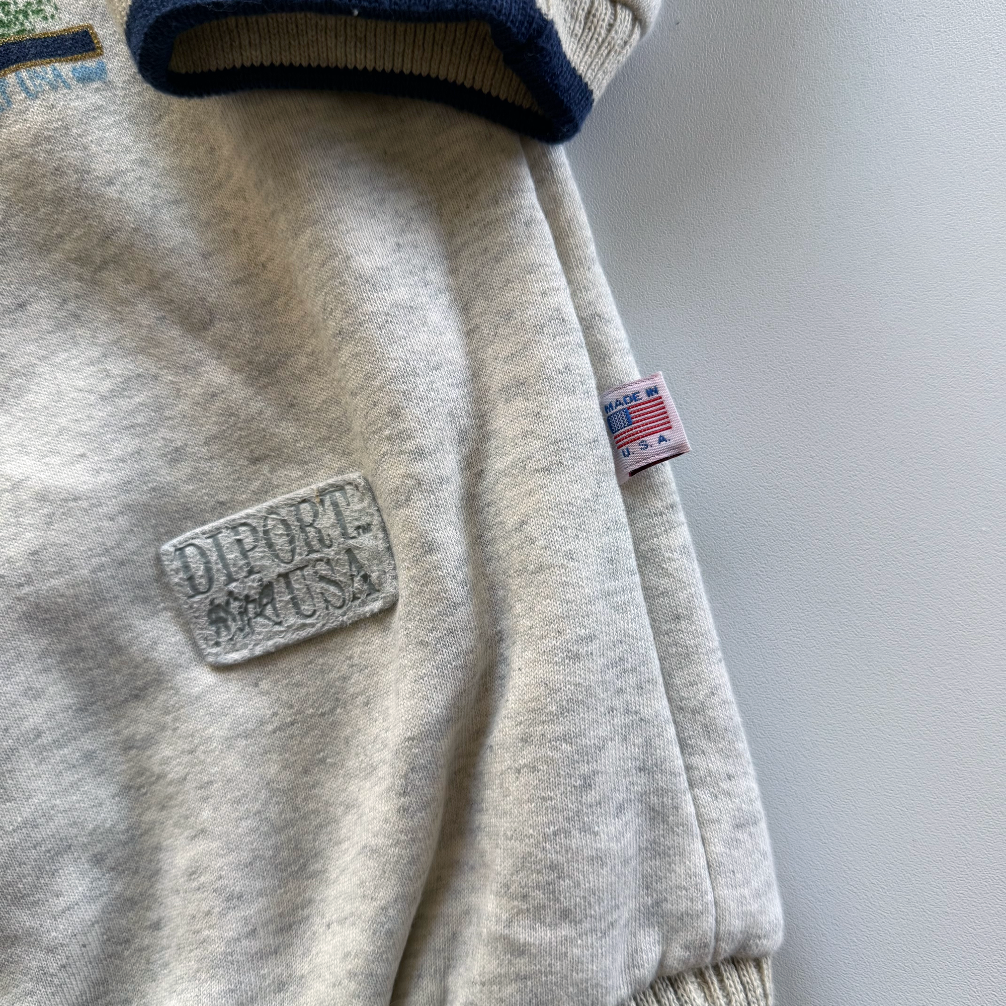 Vintage 1990s Carnival Cruise Ecstasy Airplane Sweater