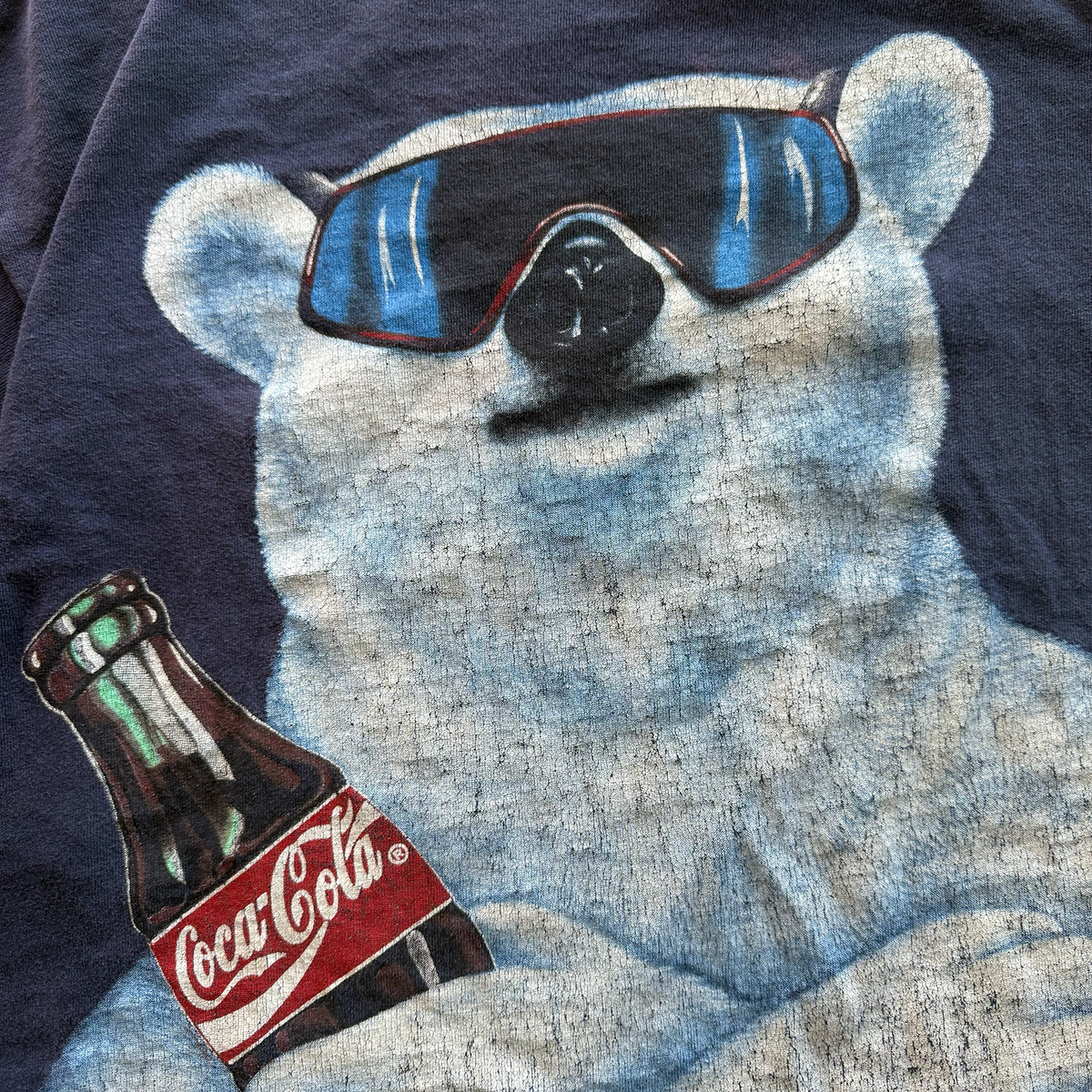 Vintage 1994 Coca Cola Coke Polar Bear Tee