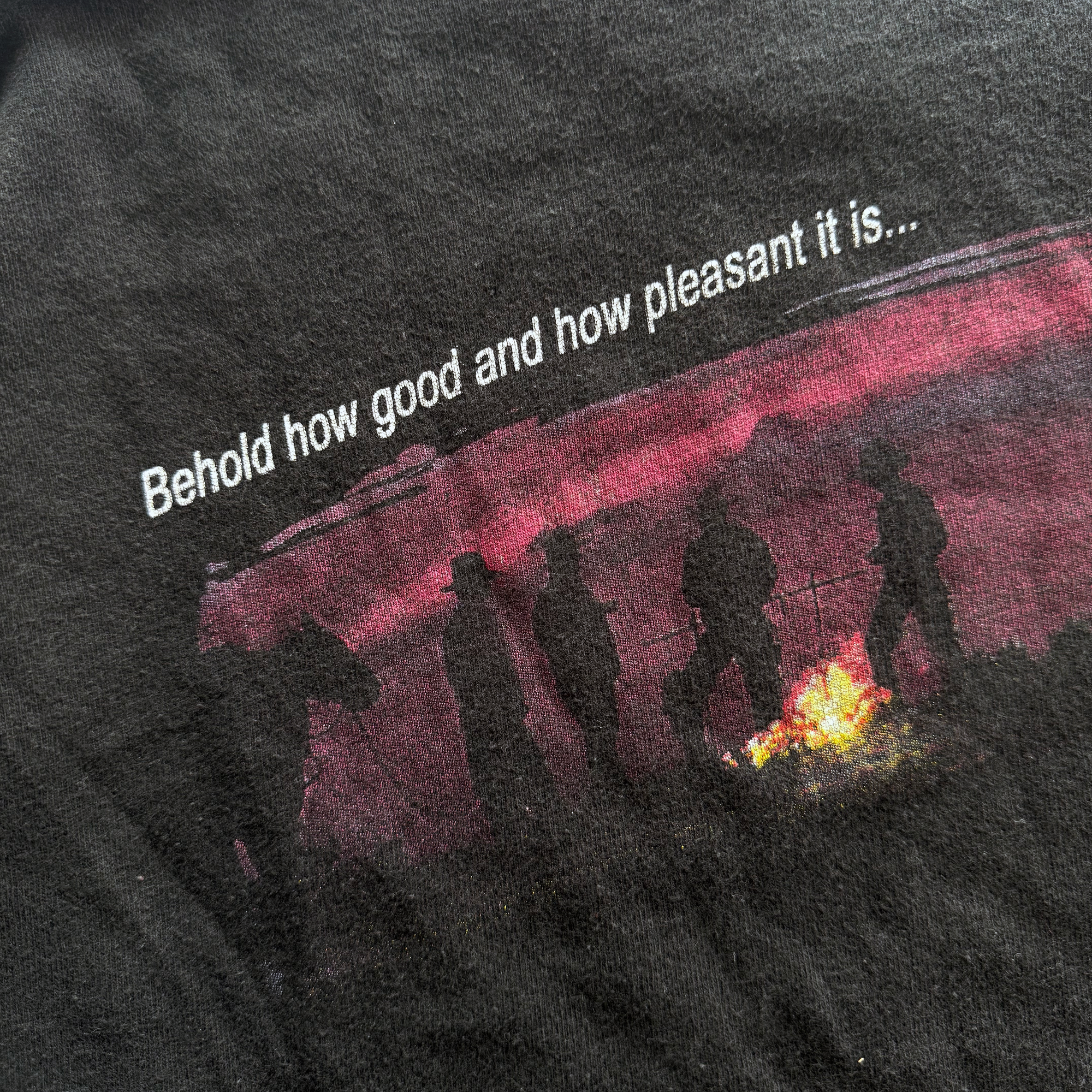 Vintage Cowboy Up Christian Tee