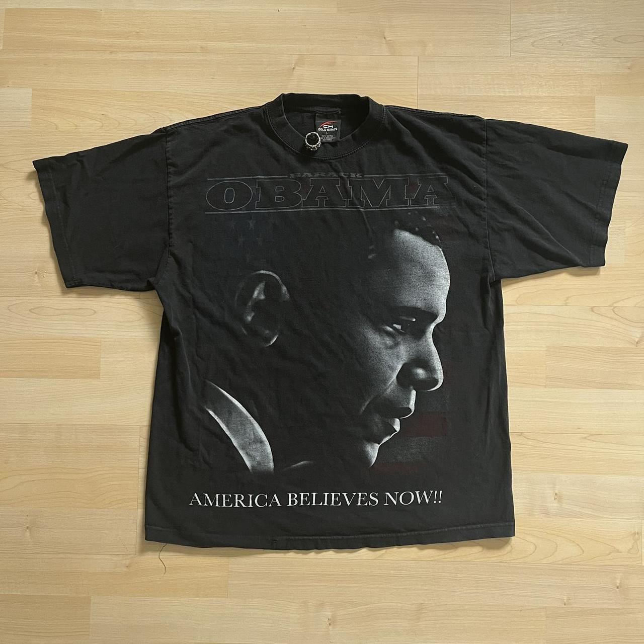 Vintage 2008 Barack Obama Political Tee