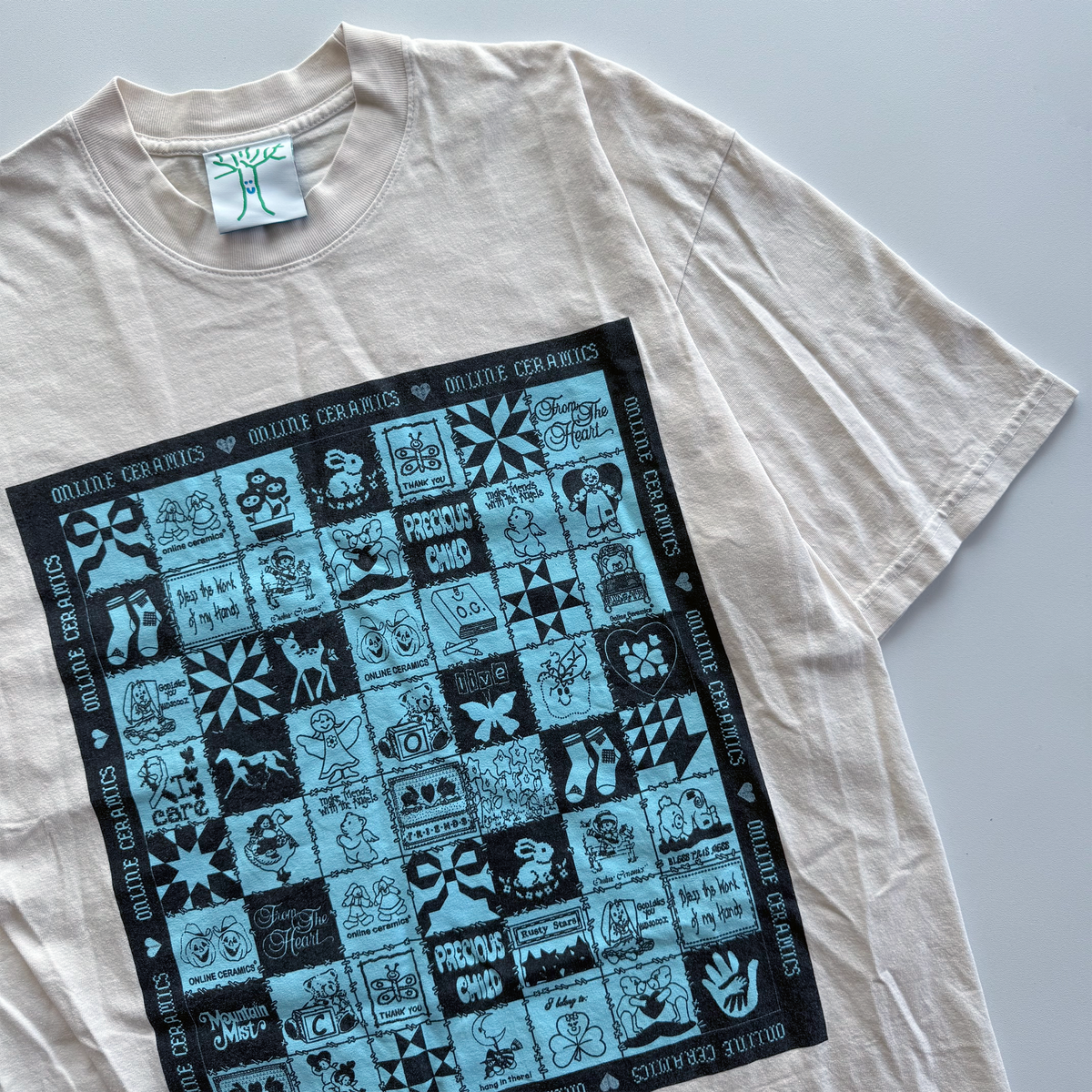 Online Ceramics 2023 Mountain Mist Quilt Tee
