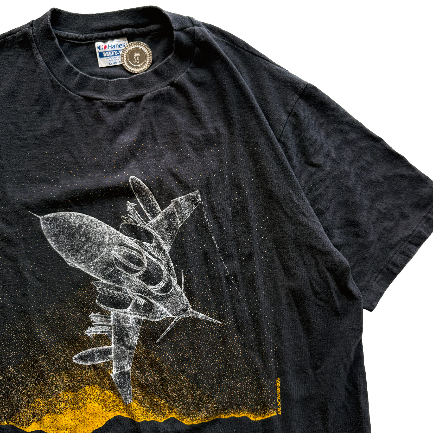 Vintage 1986 Blackbird F-4 Phantom II Fighter Jet Tee