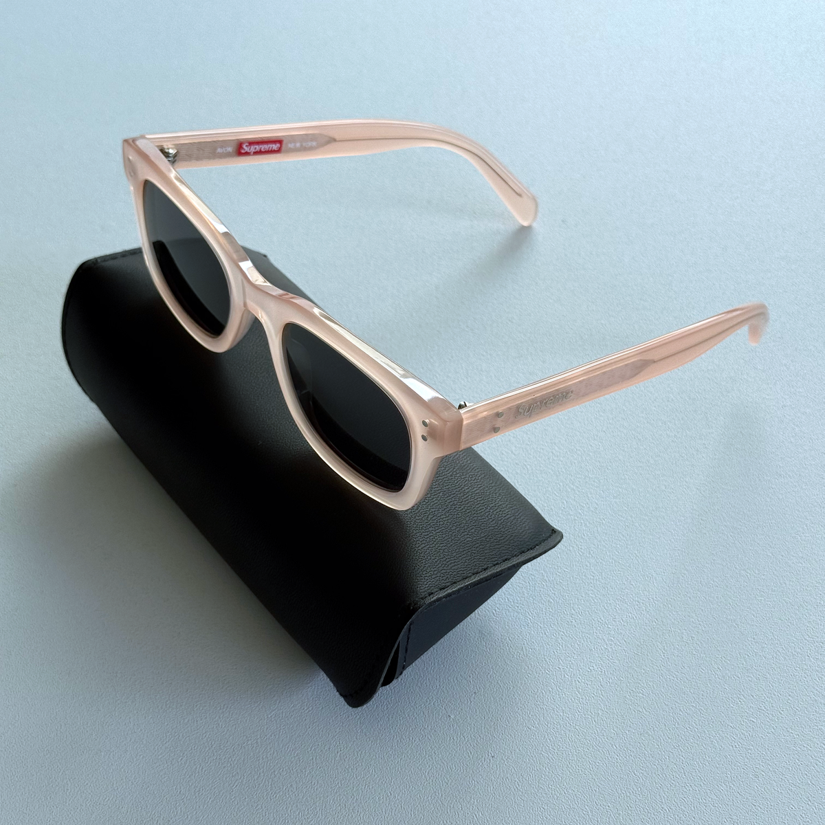 Supreme SS25 Avon Sunglasses (Dusty Pink)