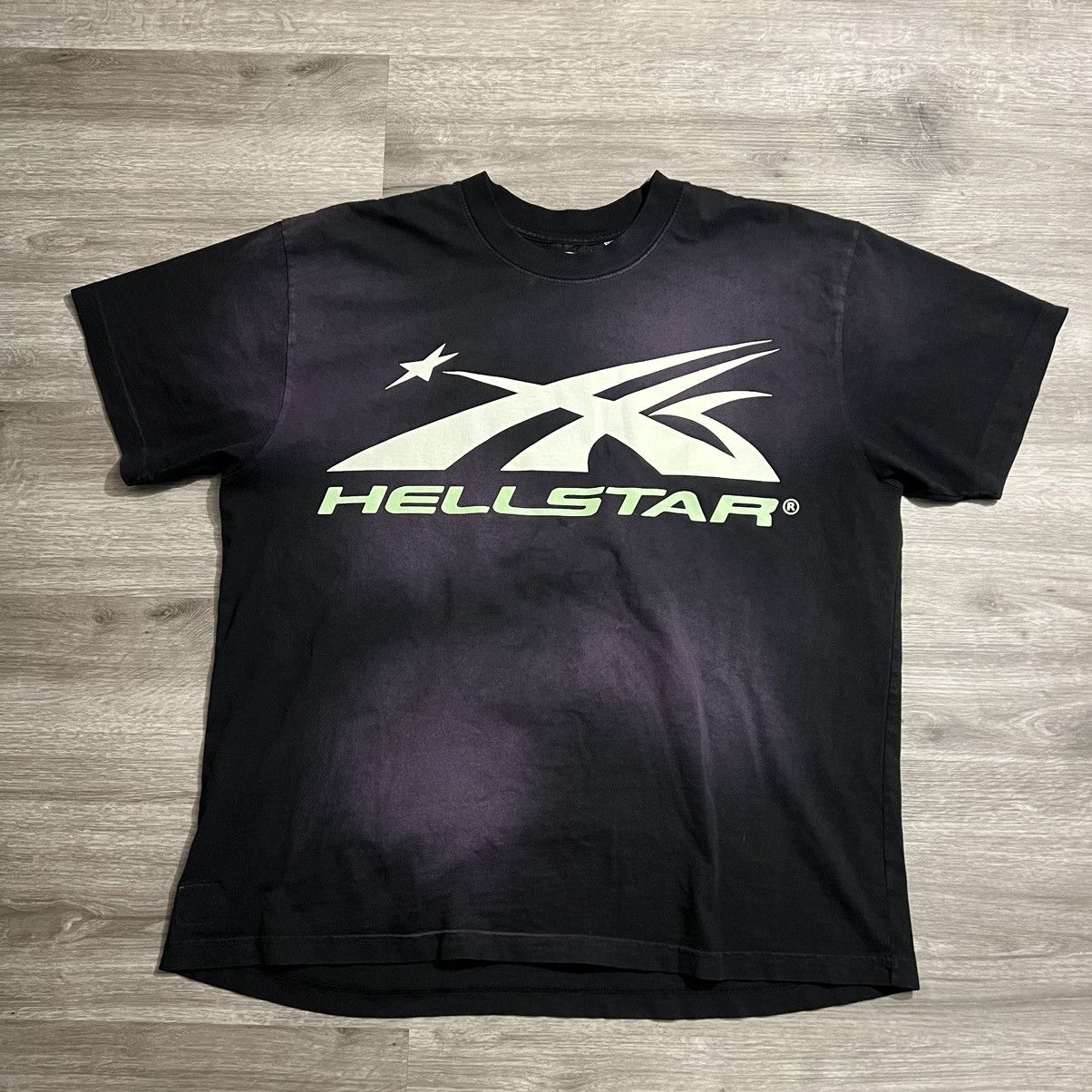 Hellstar FW24 Glow in the Dark Sports Logo Tee
