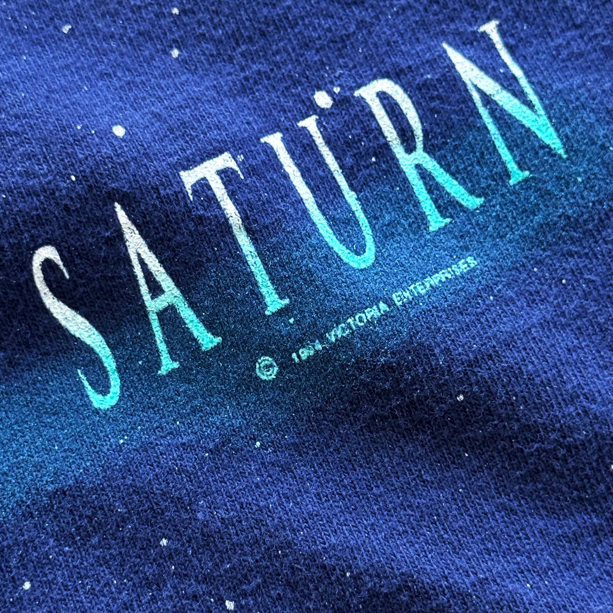 Vintage 1994 NASA Cassini Mission To Saturn Tee