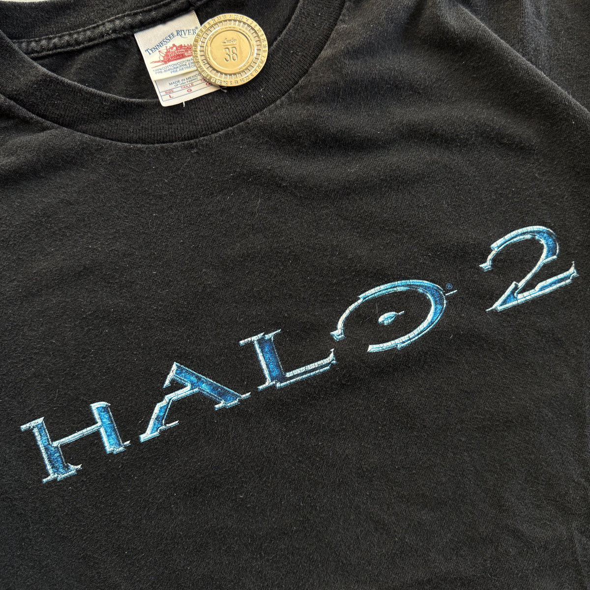 Vintage 2004 Halo 2 Logo Tee