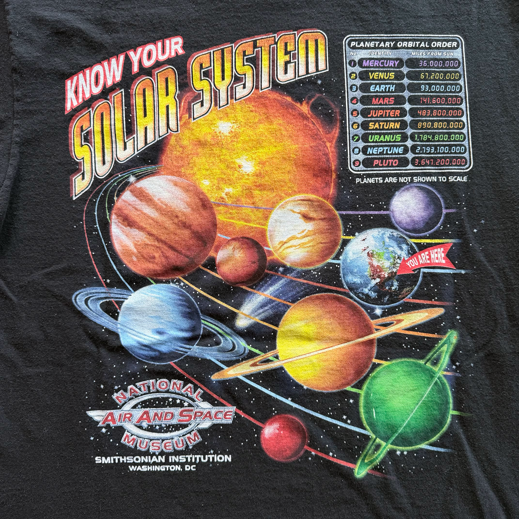 Vintage 2000s Smithsonian National Air and Space Museum Tee