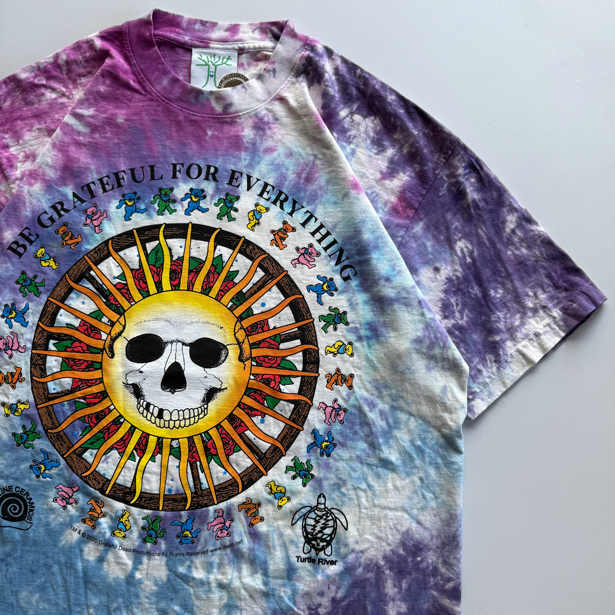 Online Ceramics 2020 Grateful Dead Tie Dye Tee