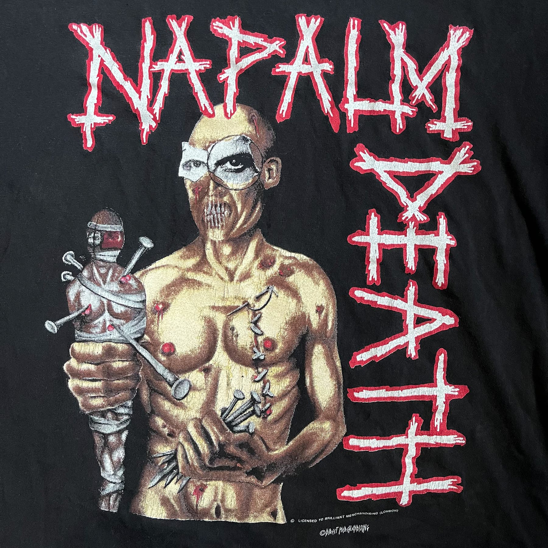 Vintage 1990s Napalm Death Tee