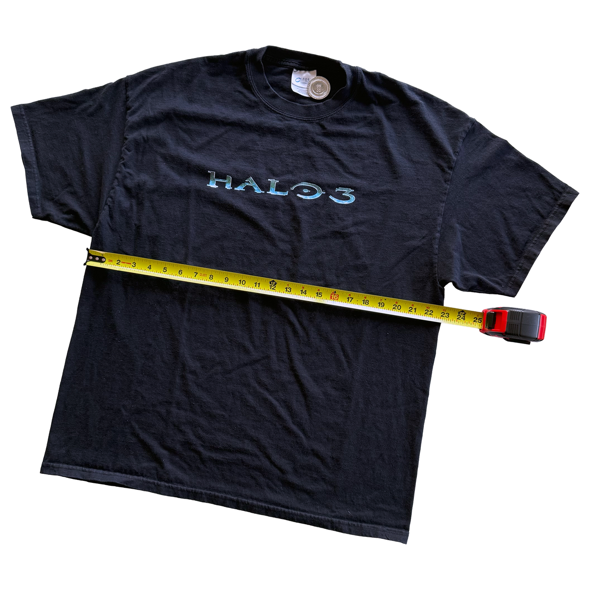 Vintage 2007 Halo 3 Spellout Logo Promo Tee