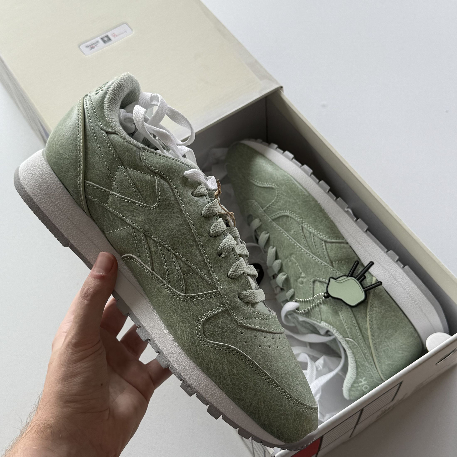 Reebok 2022 Eames Office x Classic Leather Sneakers (Size 10)