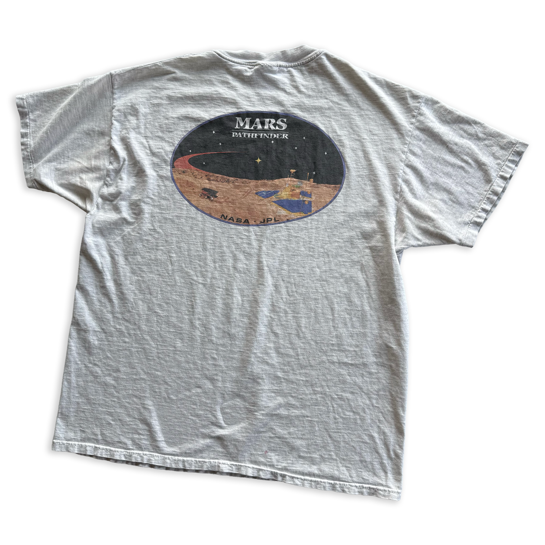 Vintage 1996 NASA Mars Pathfinder Project Sojourner Tee