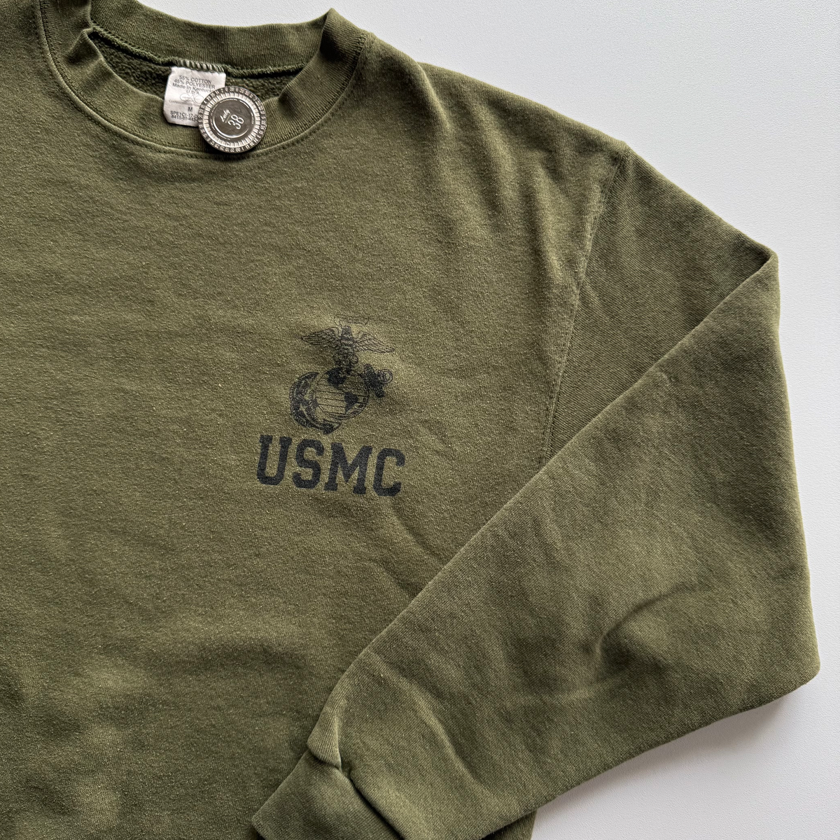 Vintage 1990s Campbellsville Apparel USMC Sweatshirt