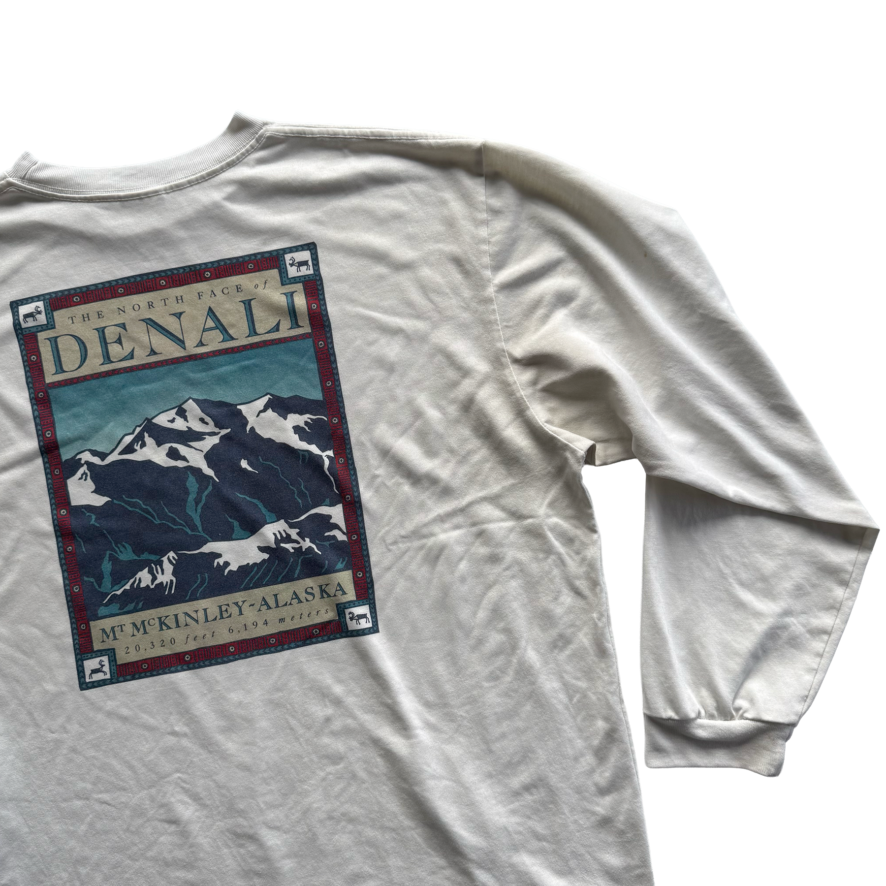 Vintage 1990s The North Face Denali Mt. McKinley L/S Tee