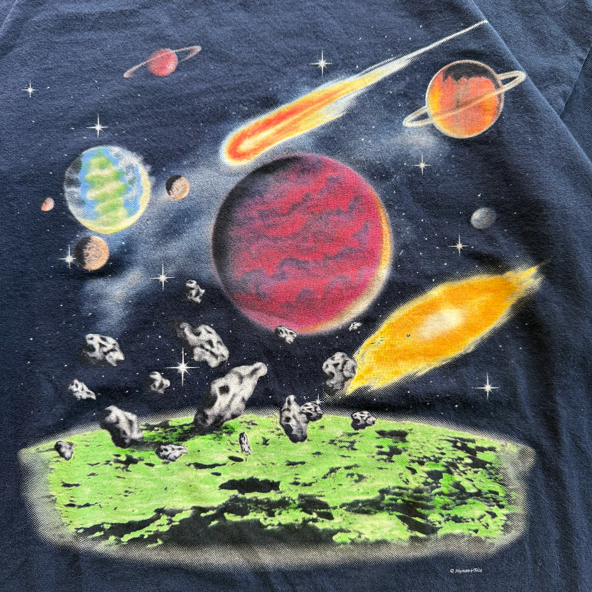 Vintage 1990s NASA Solar System Tee