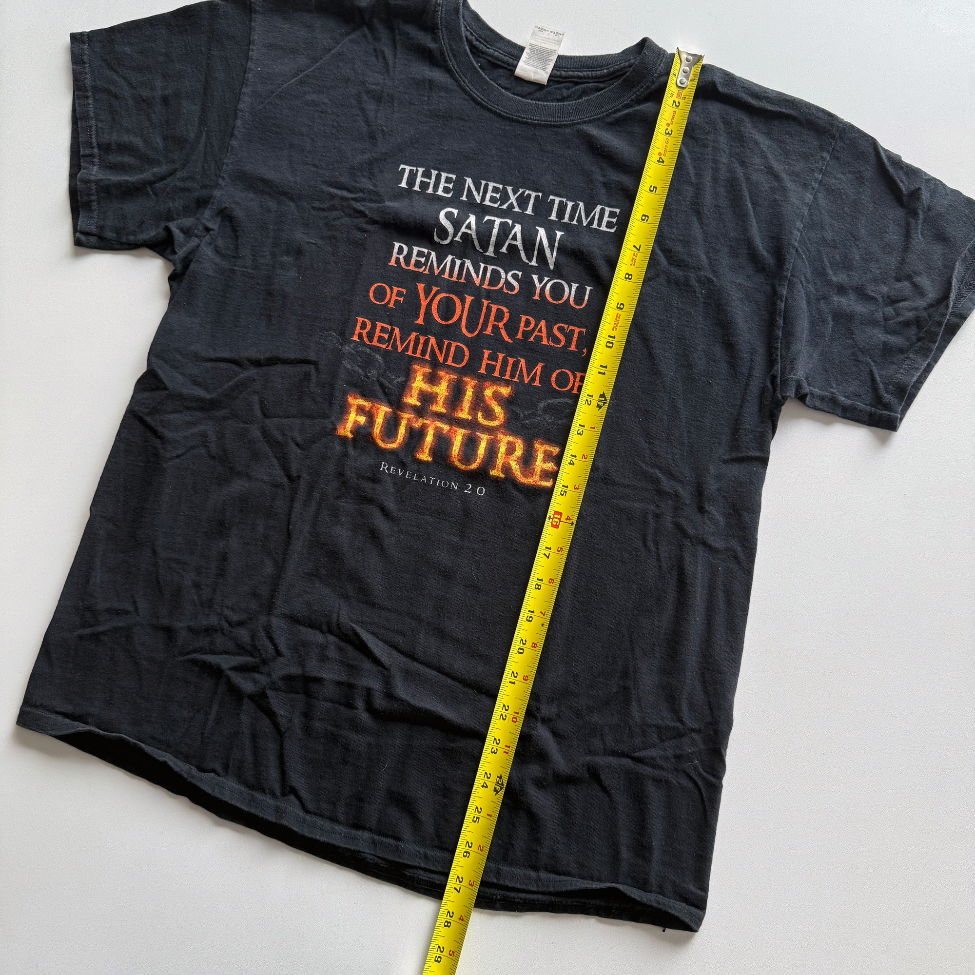 Vintage Y2K Revelations Jesus Tee