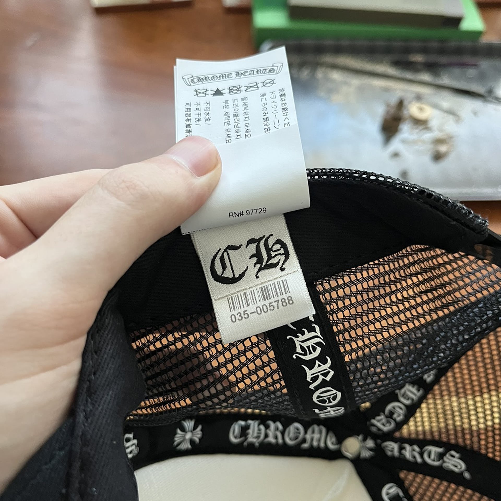 Chrome Hearts CH Hollywood Trucker Hat