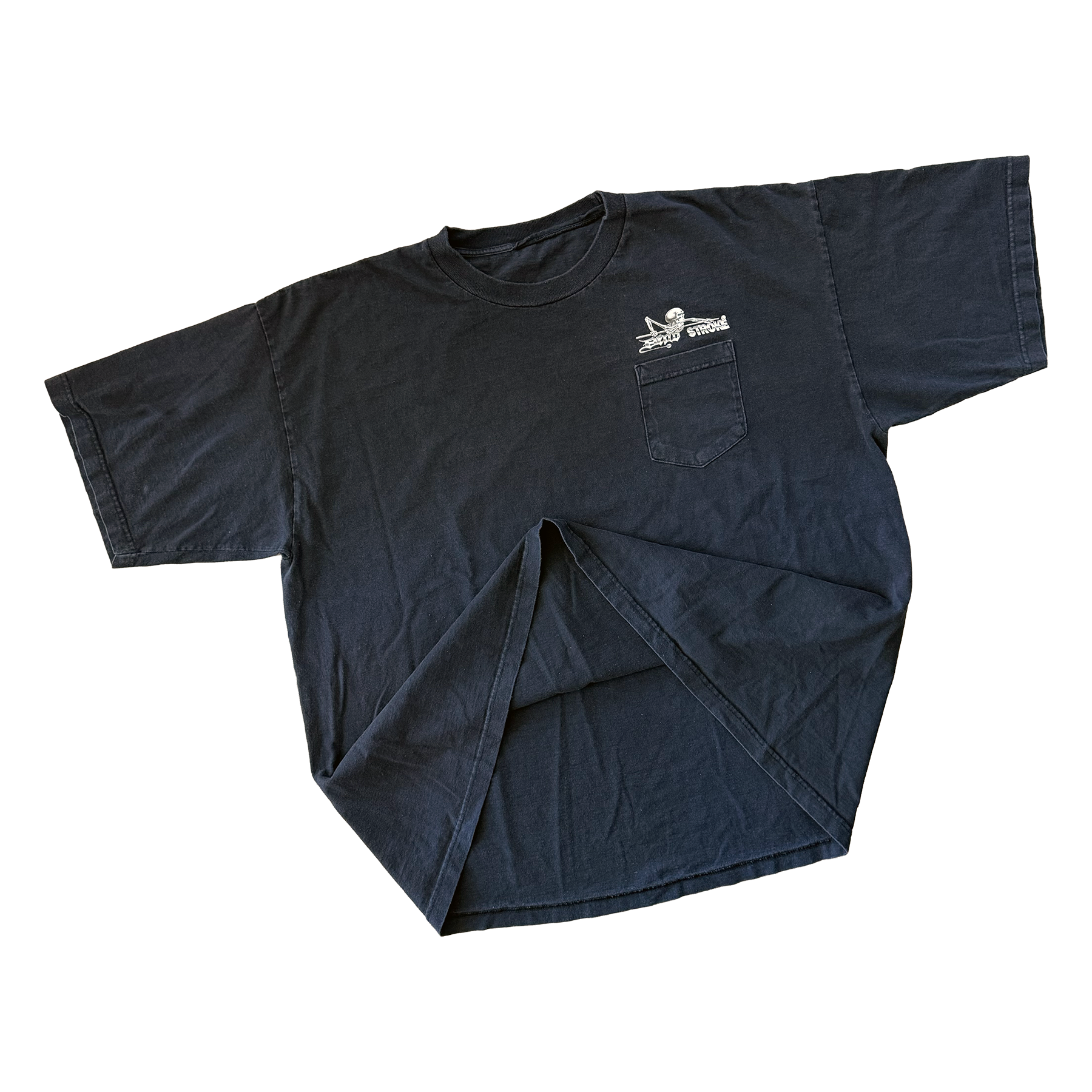 Vintage 1990s Dead Stroke Patience Billiards Pool Tee