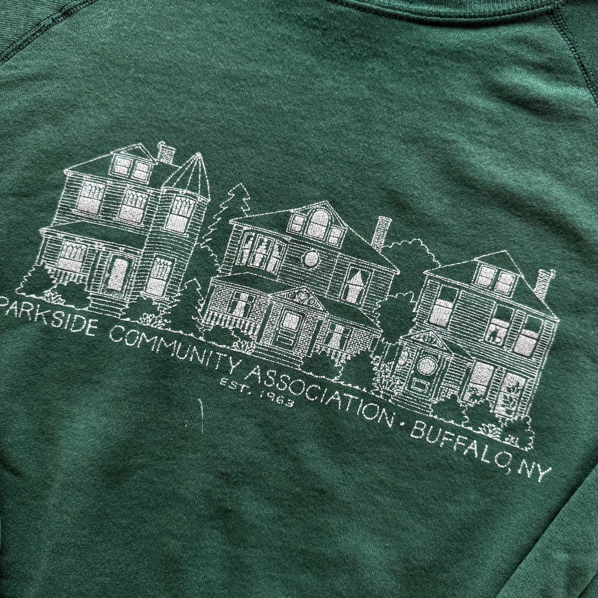 Vintage 1990s Parkside Community Association Buffalo NY Sweatshirt