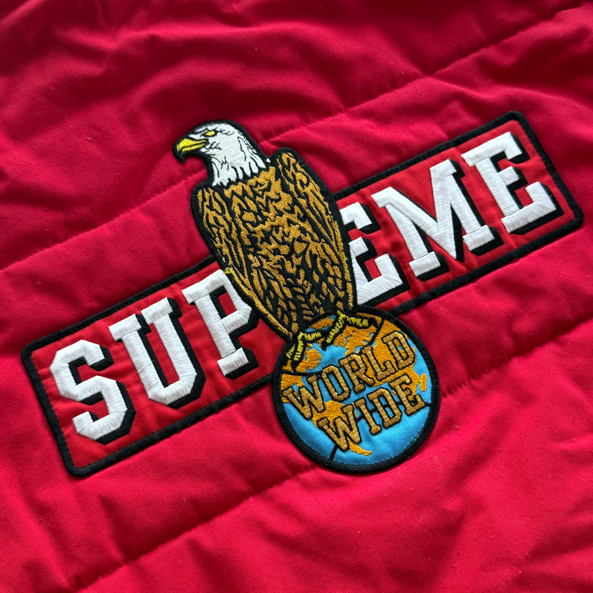Supreme FW12 Mechanics Puffy Jacket