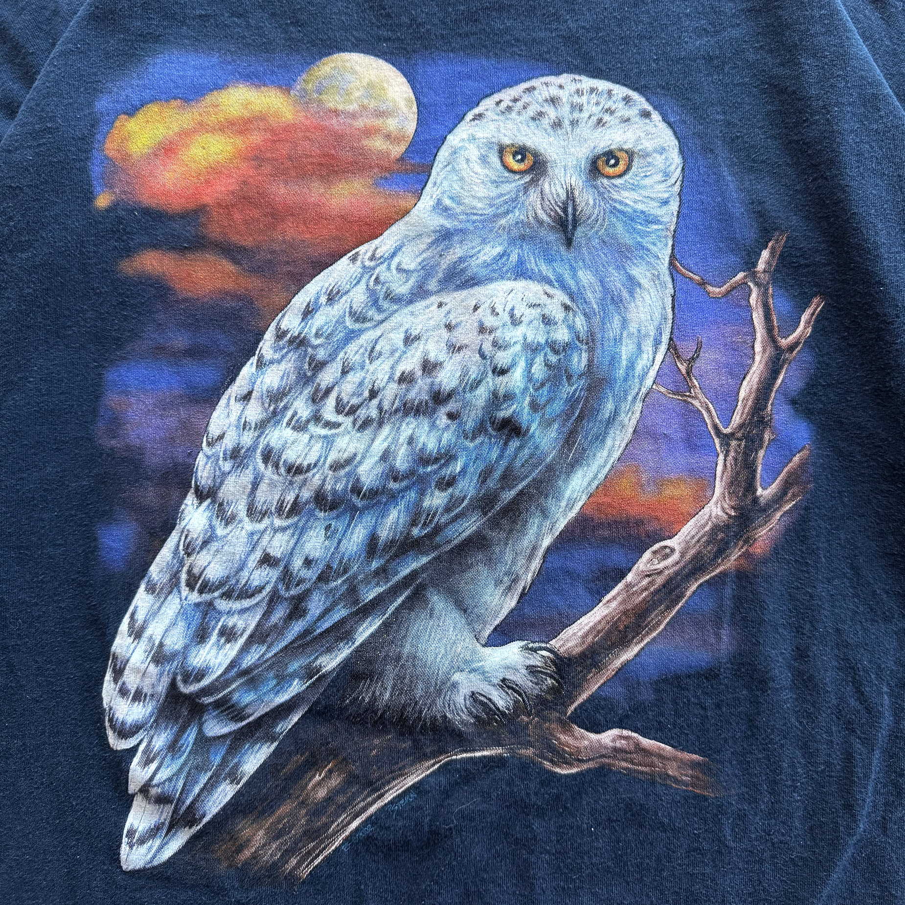 Vintage 1990s Vintage Snowy Owl Tee