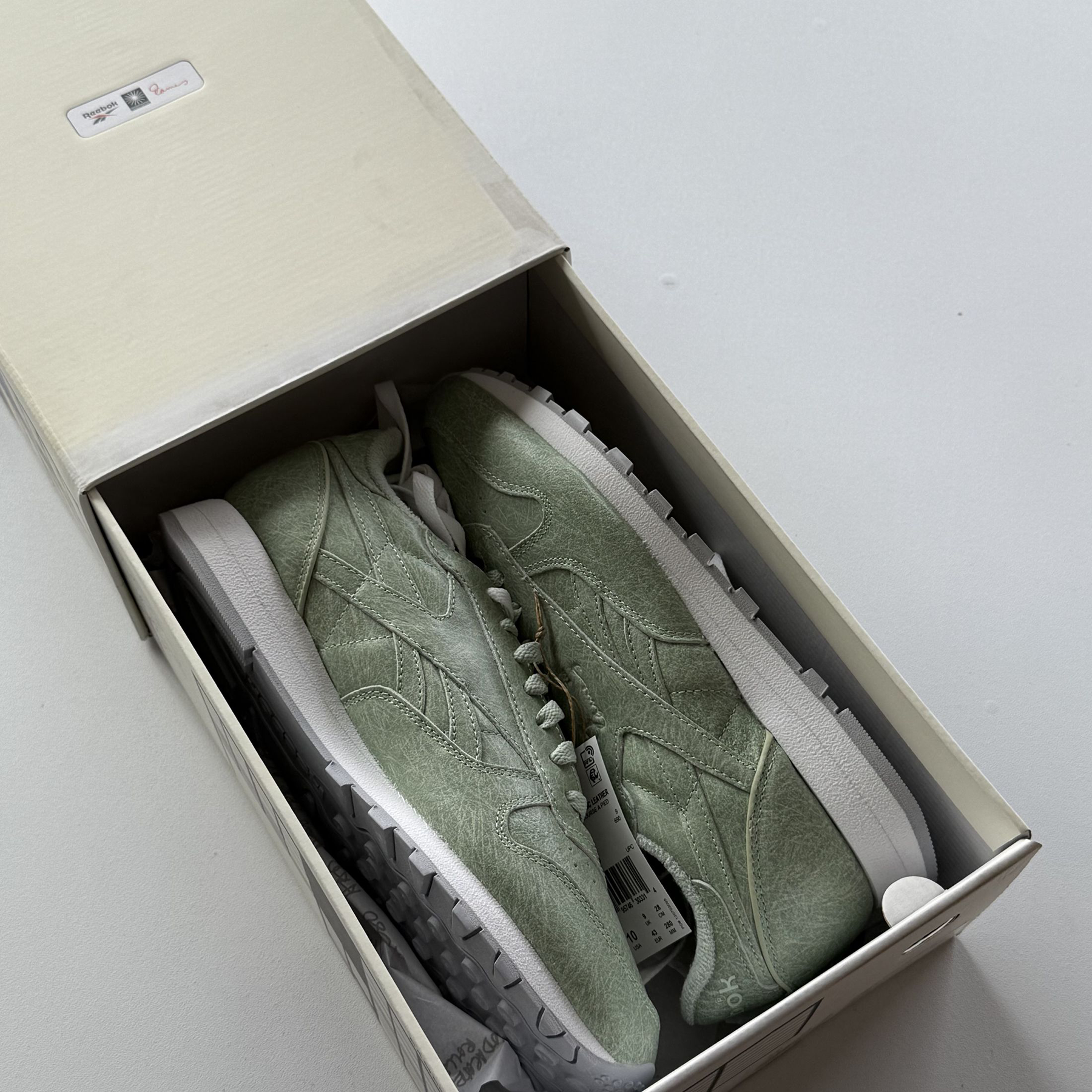 Reebok 2022 Eames Office x Classic Leather Sneakers (Size 10)