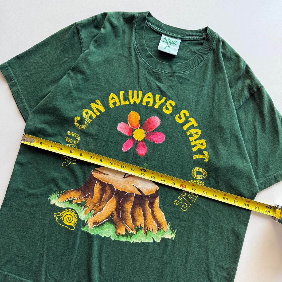 Online Ceramics 2021 "You Can Always Start Over" Tee