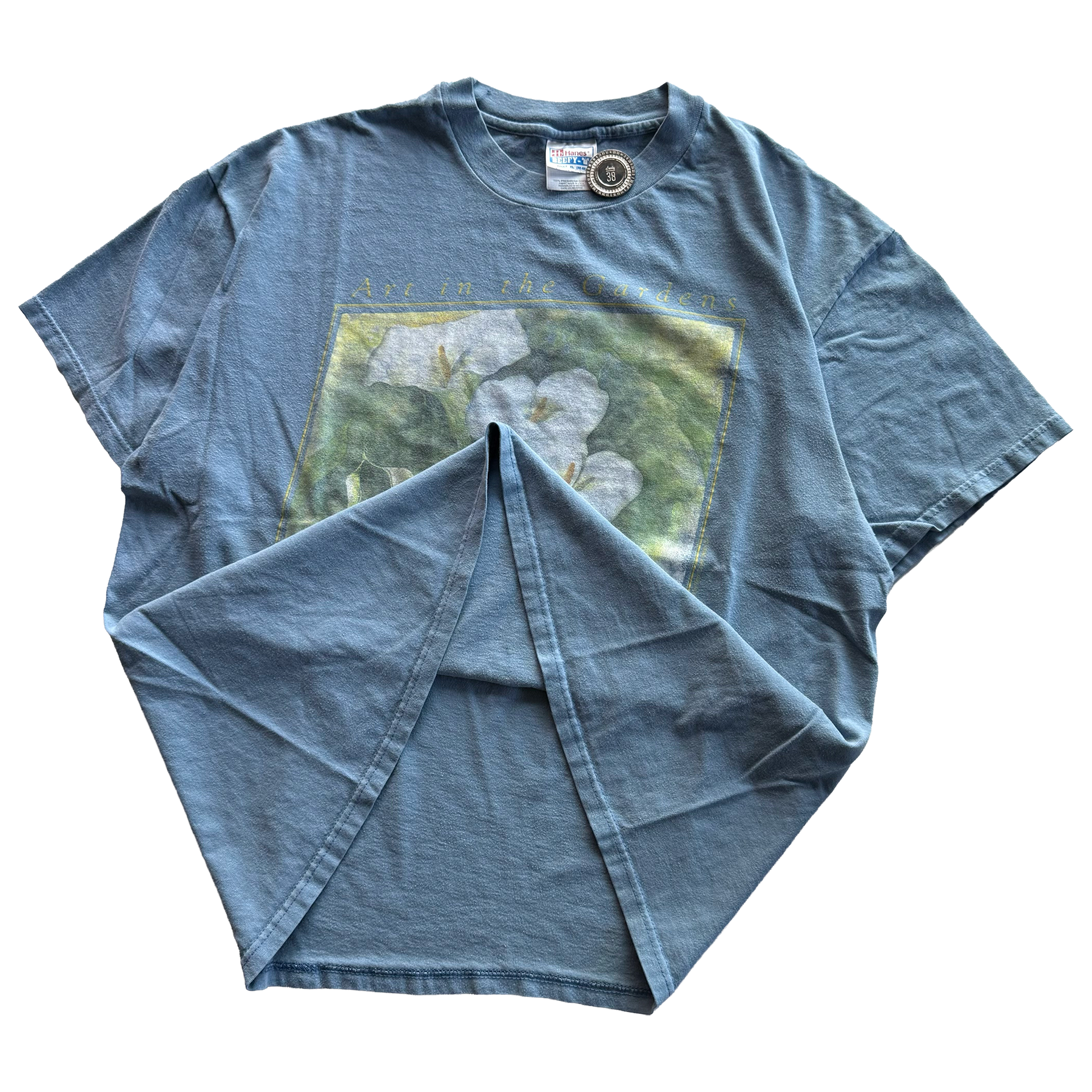 Vintage 1990s Mendocino Coast Botanical Gardens Souvenir Tee