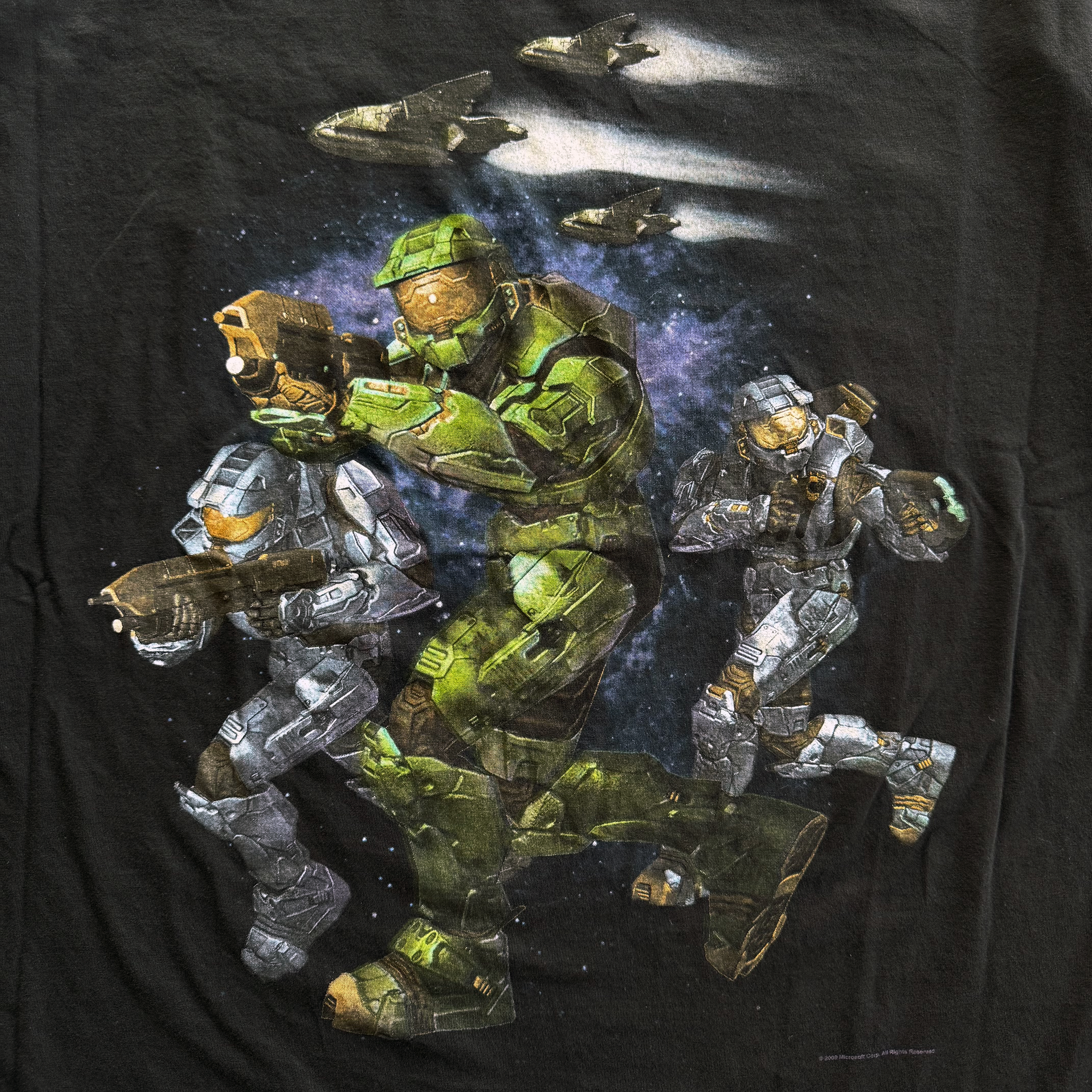 Vintage 2009 Halo 3 ODST Spartan Tee