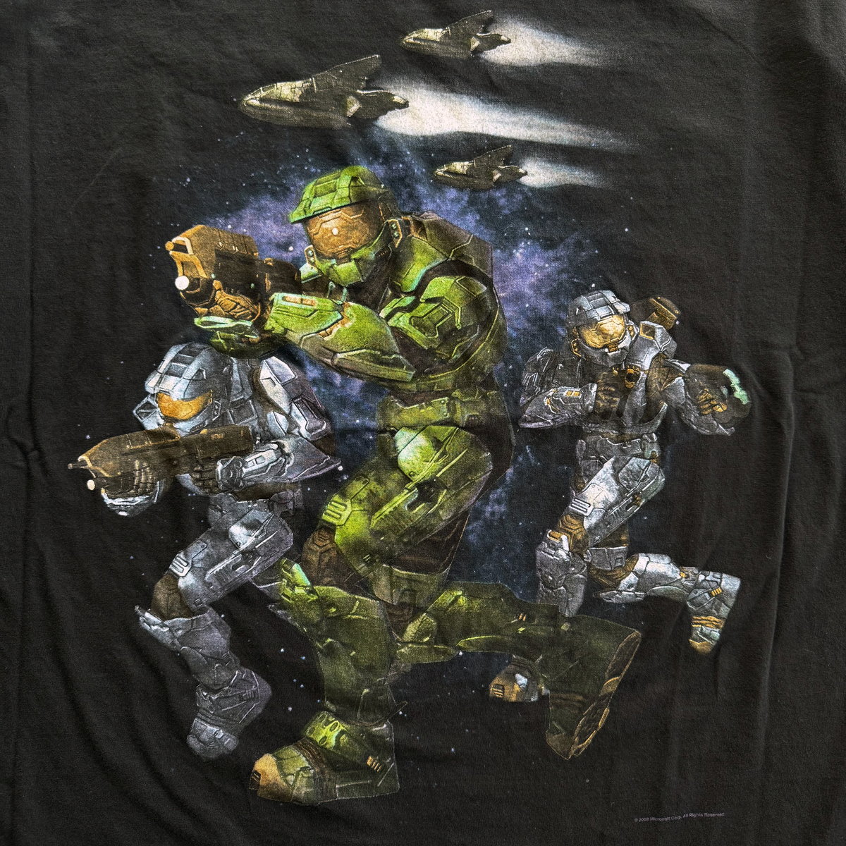 Vintage 2009 Halo 3 ODST Spartan Tee
