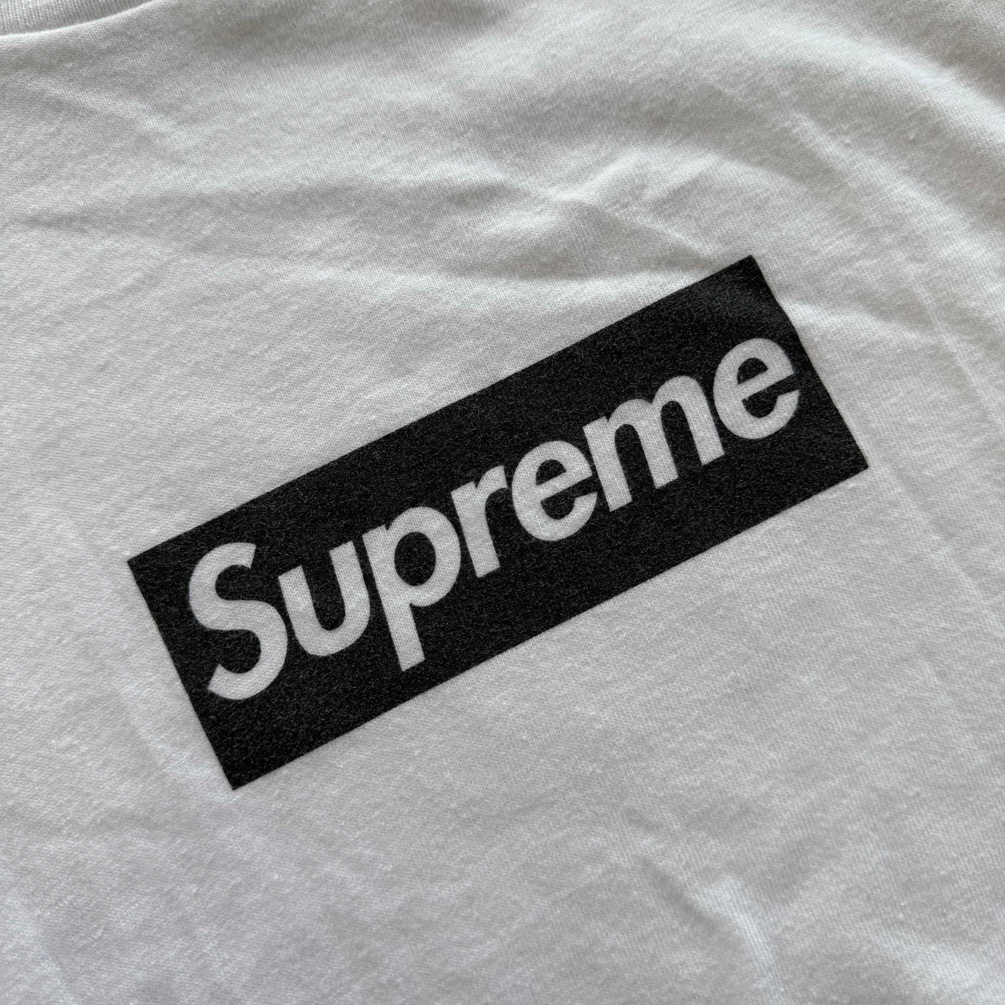 Supreme 2016 Paris Box Logo Tee Shirt