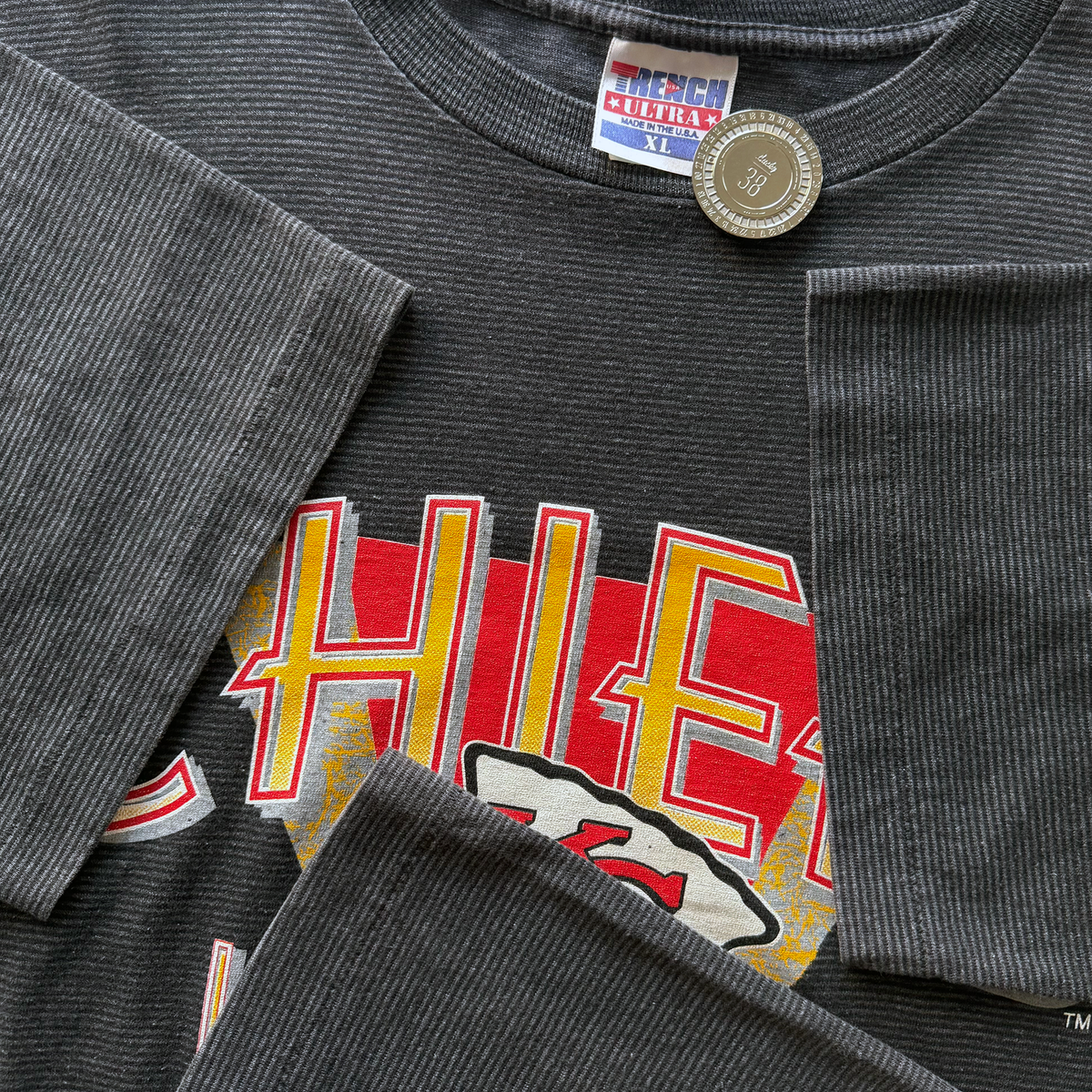 Vintage 1994 Kansas City Chiefs NFL 75th Anniversary Tee