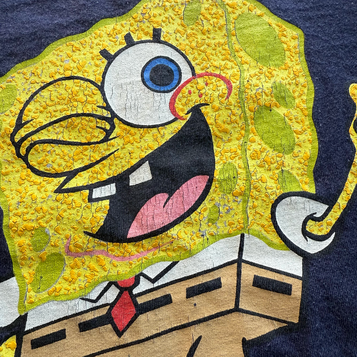Vintage 2002 SpongeBob SquarePants Thumbs Up Tee