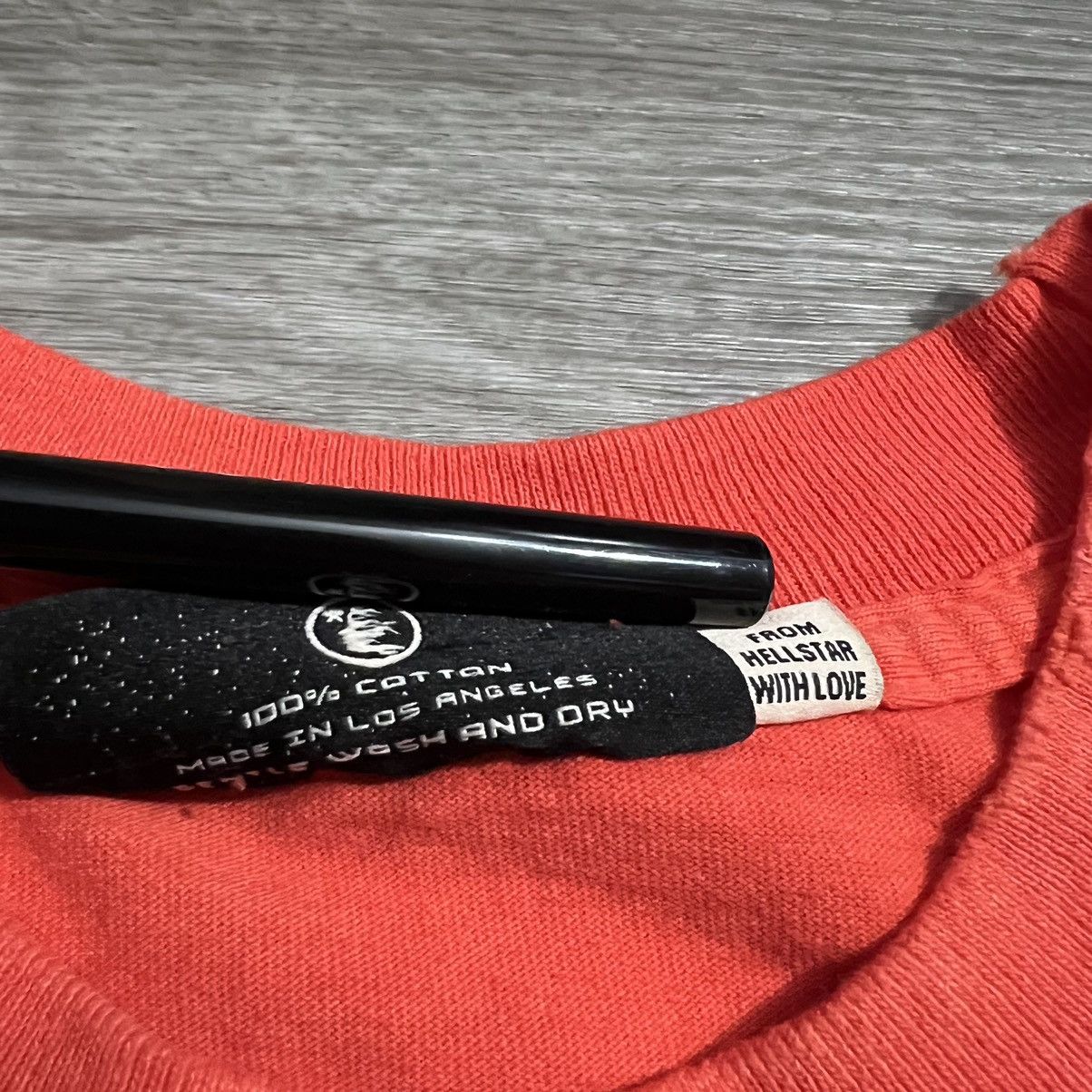 Hellstar Crack Print Logo Tee