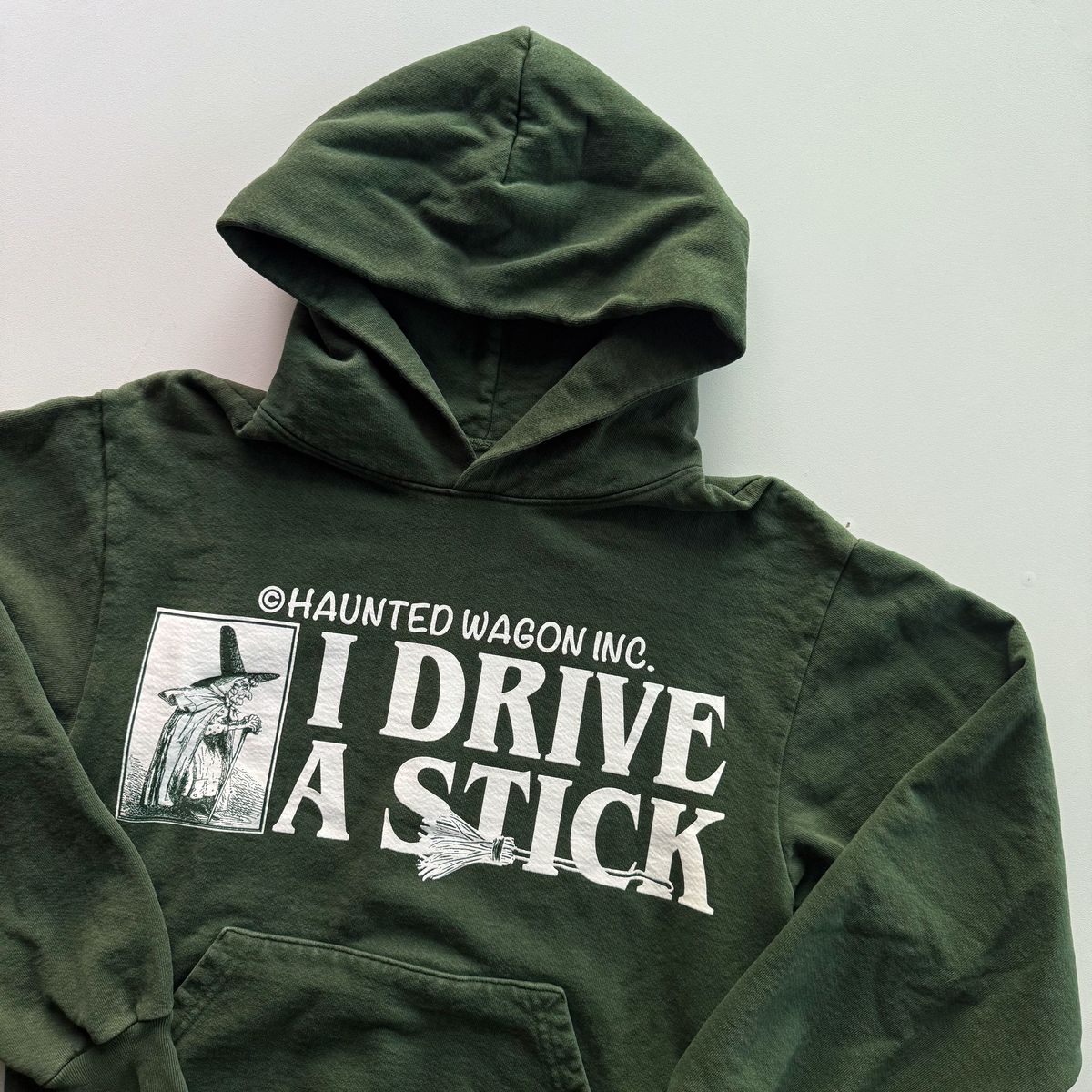 Online Ceramics FW23 "I Drive A Stick" Witch Hoodie