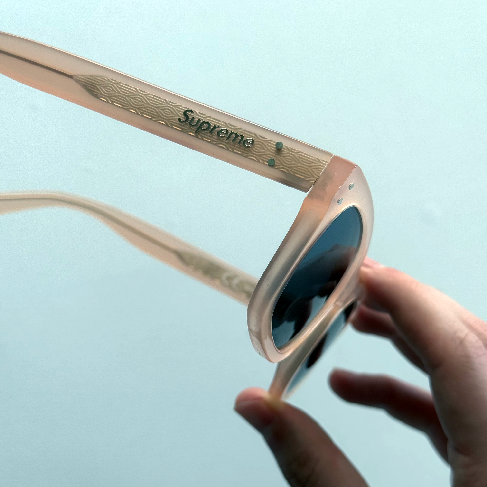 Supreme SS25 Avon Sunglasses (Dusty Pink)