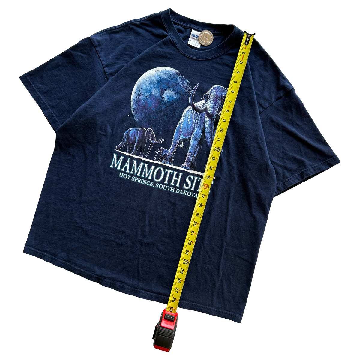 Vintage 2006 Y2K Mammoth Site Museum Souvenir Tee