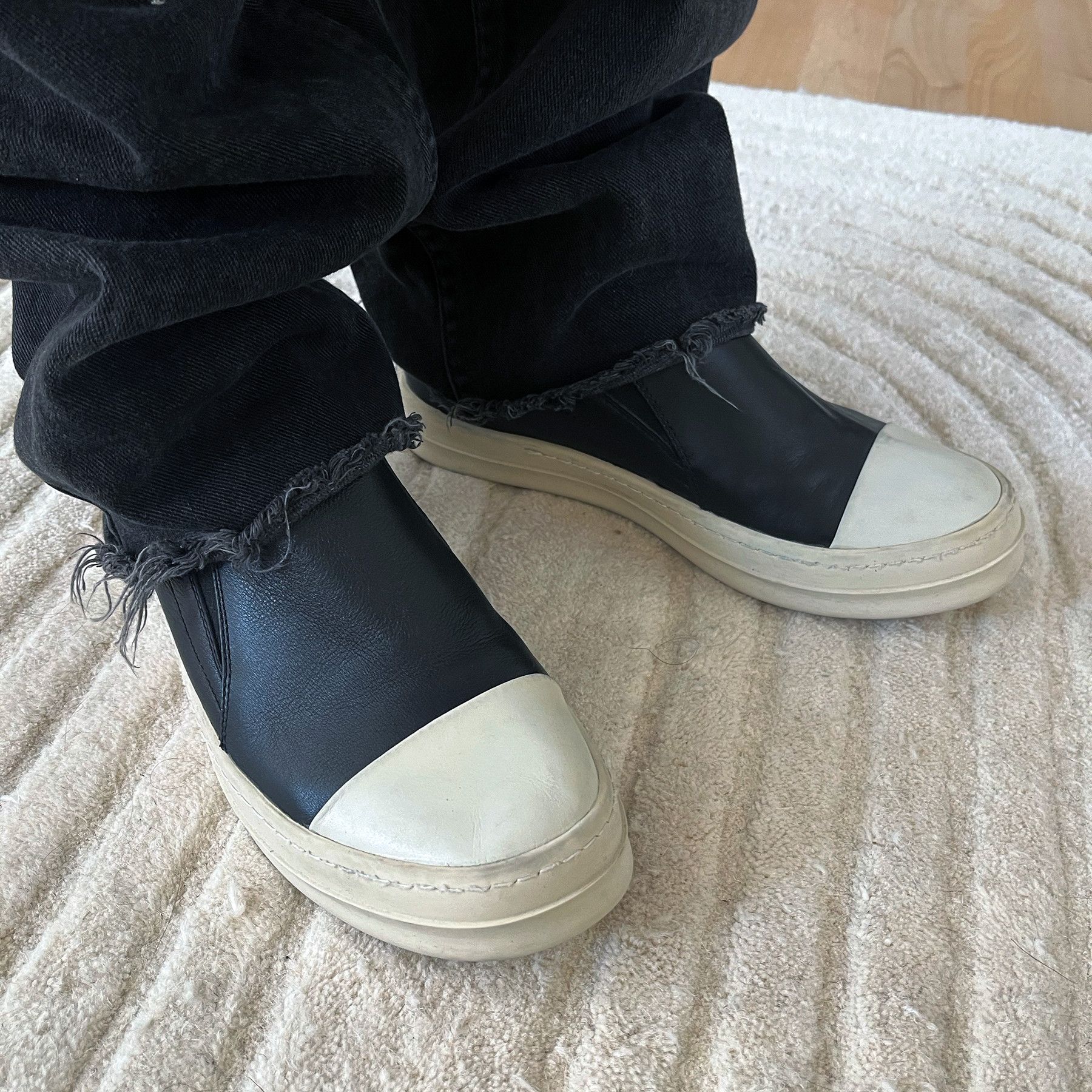 Rick Owens Boat Shoe Sneakers