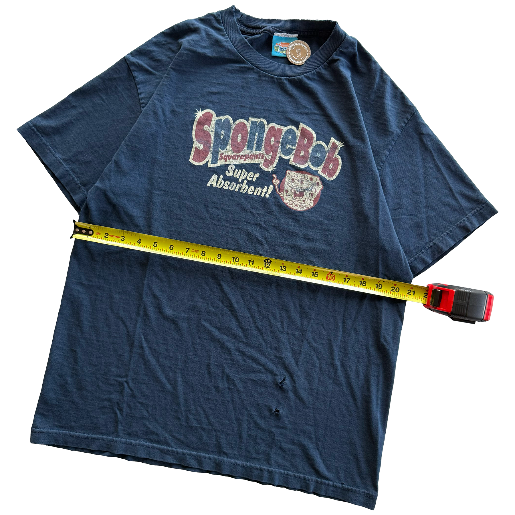 Vintage 2001 Nickelodeon SpongeBob SquarePants Tee