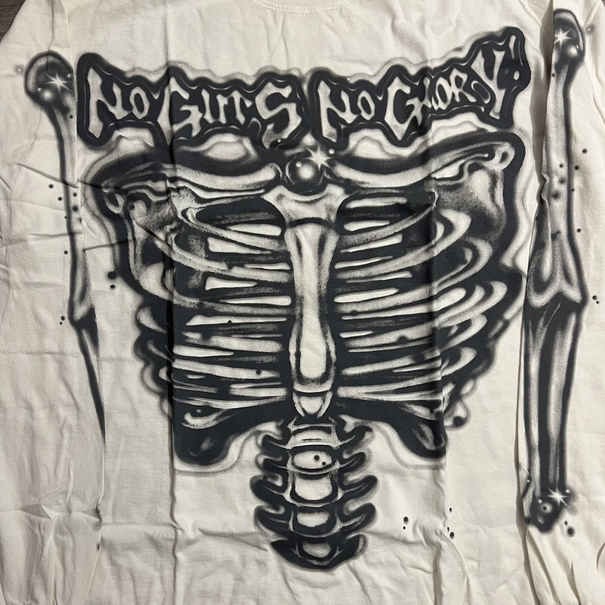 Hellstar FW23 Airbrush Bones LS Tee