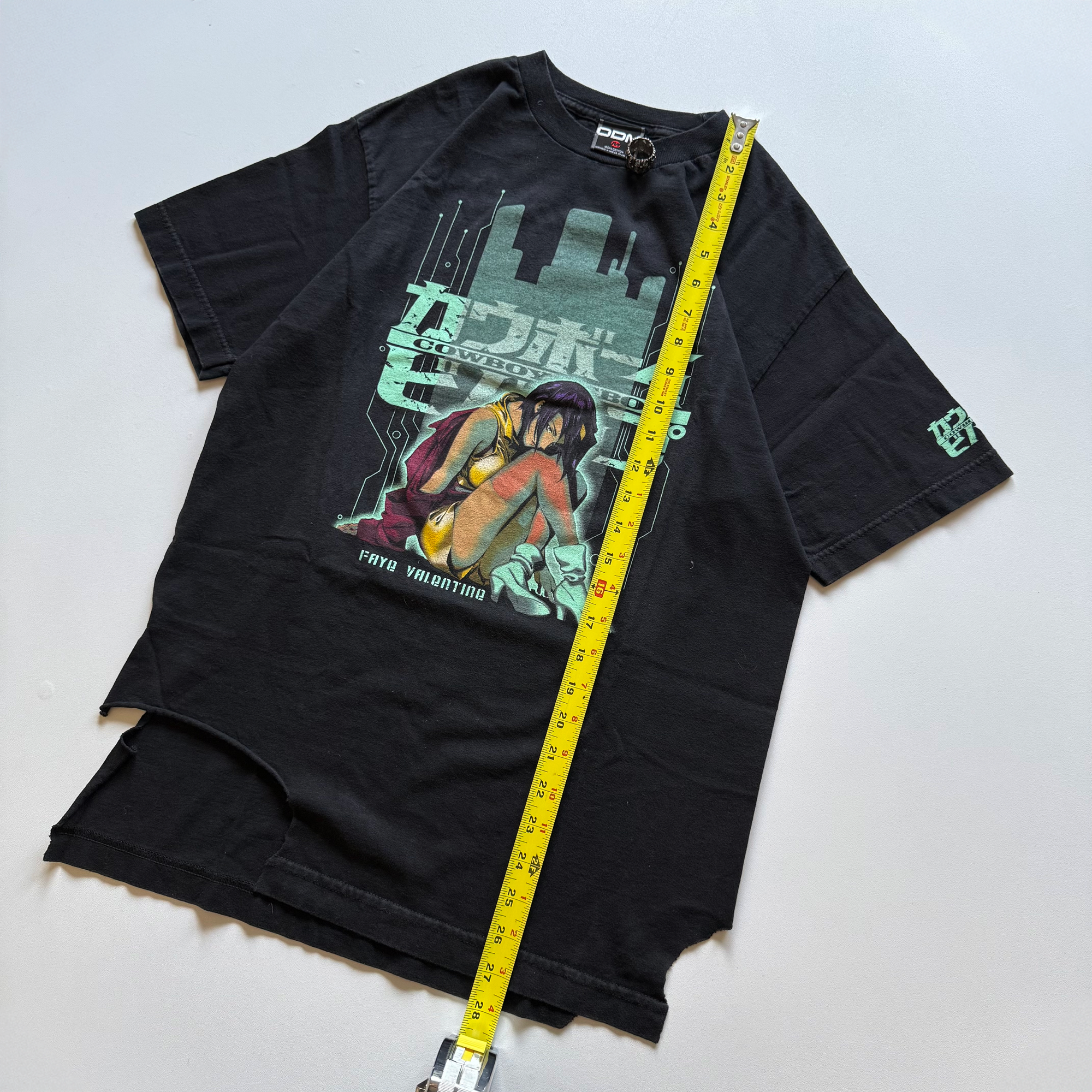 Vintage 2000 Cowboy Bebop Faye ODM Grail Tee (THRASHED)